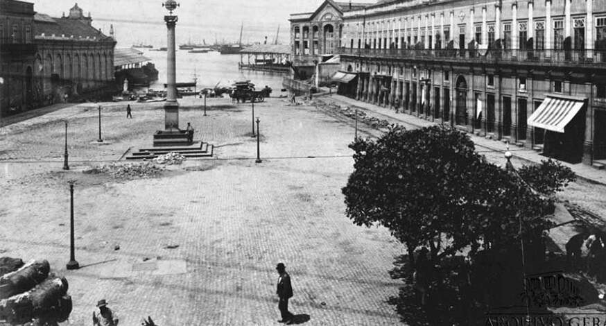 a zona do Porto do Rio, cais do valongo