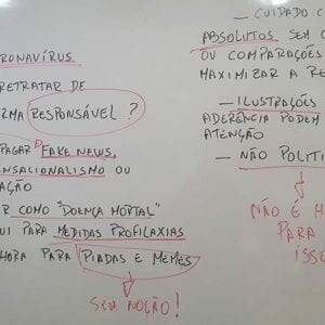 Como tratar o Coronavírus de forma responsável em seus textos e postagens