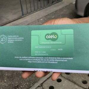 Cartão cesta básica para famílias de alunos