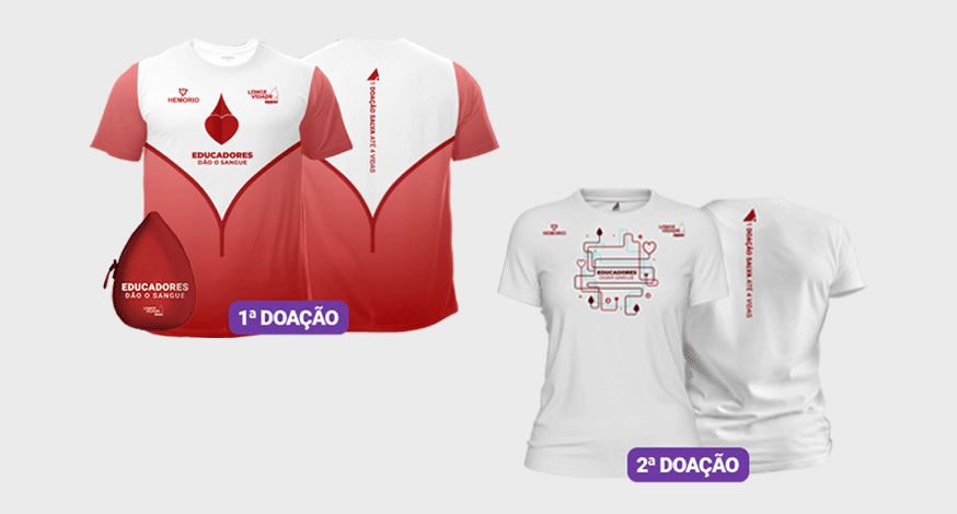 Educadores dão o sangue: chegou o momento de fazer a diferença mais uma vez!
