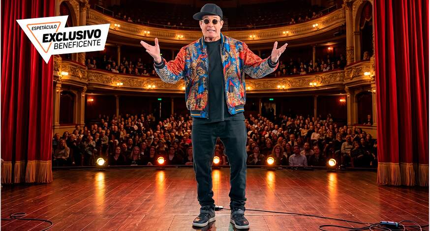 O riso pede bis: Sérgio Mallandro está de volta ao Espetáculo Exclusivo Beneficente da Appai
