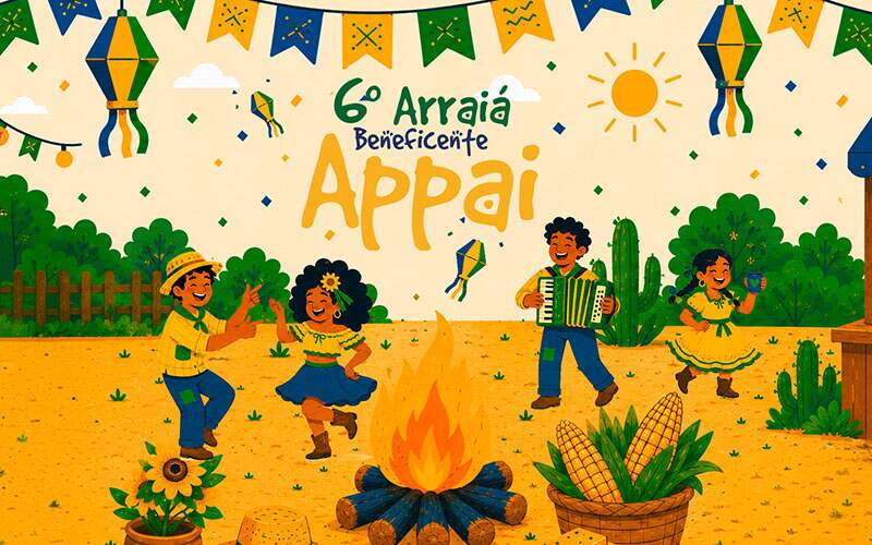 6º Arraiá Beneficente Appai: Haja Coração, Sô!