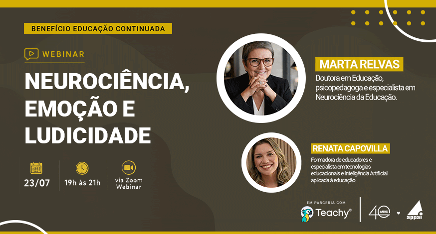Webinar – Neurociência, Emoção e Ludicidade